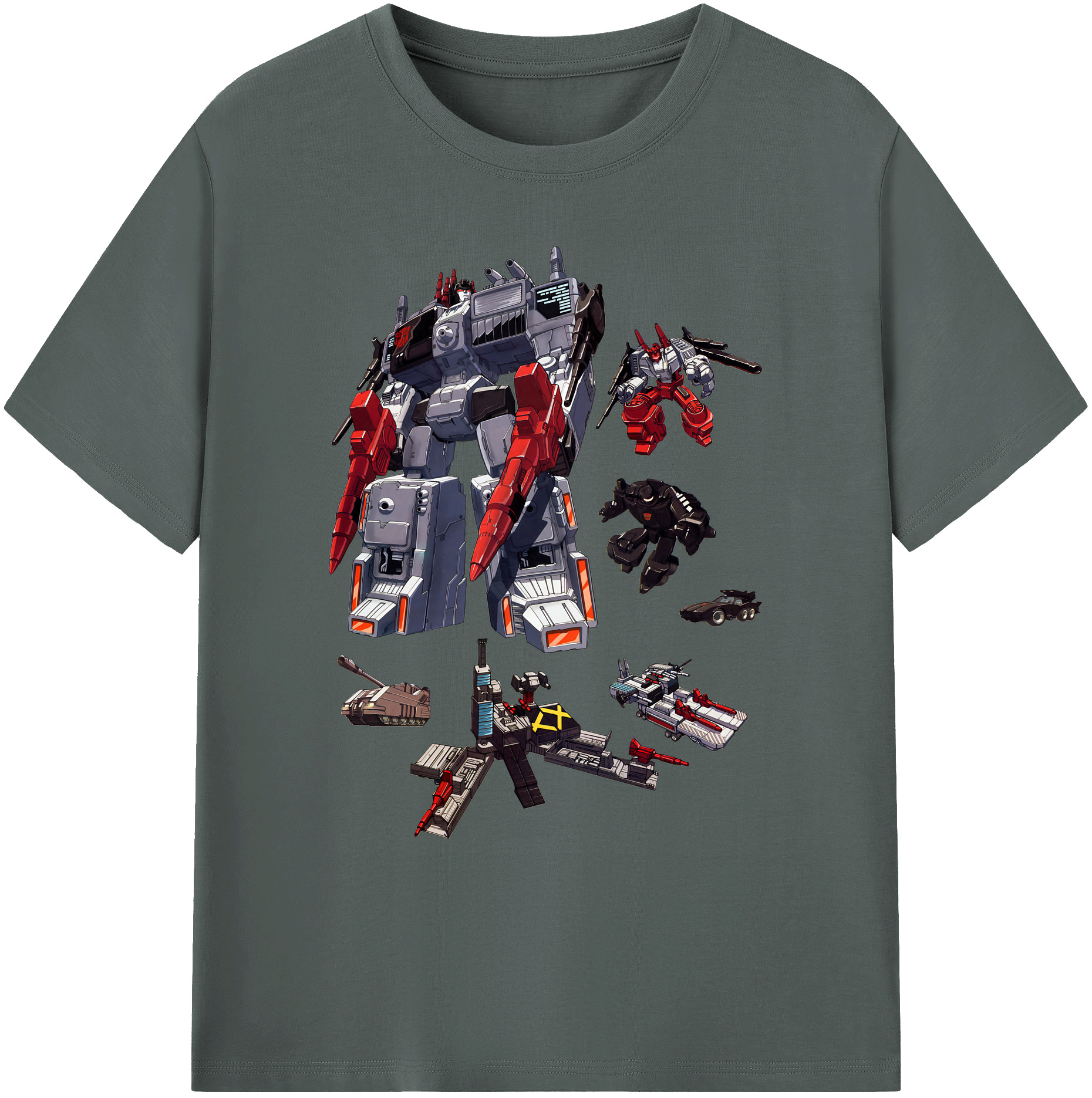 （画像用） Transformers トランスフォーマー 綿100％ メンズ半袖Tシャツ｜肌触りやわらか＆通気性